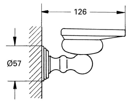 Держатель мыльницы Grohe Sinfonia 40045 IG0 (40045IG0)