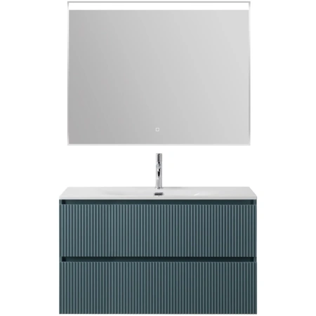 Тумба под раковину 120 BelBagno Uno UNO-1200-2C-SO-AO голубой матовый, без раковины
