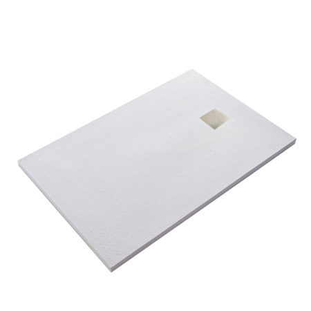 Душевой поддон из искусственного камня  (100х80) Vincea VST-2SR8010W,  белый матовый