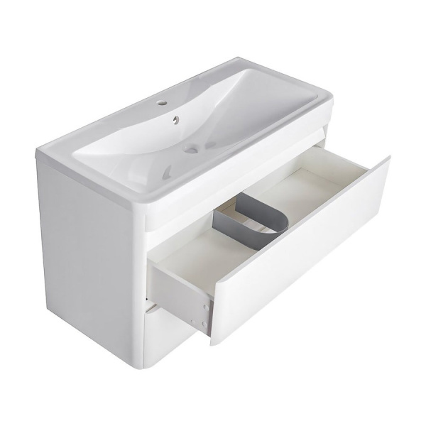 Тумба под раковину подвесная Style Line Атлантика СС-00002210 белый