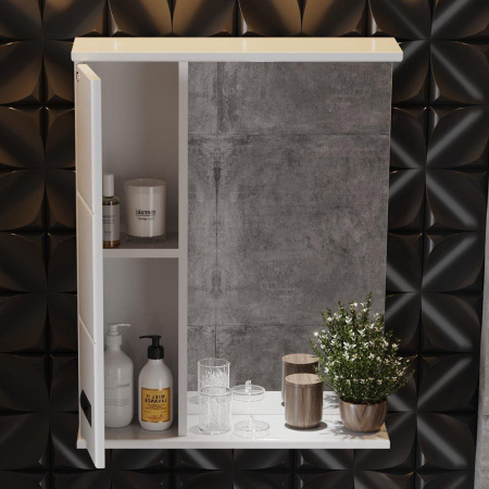 Зеркало-шкаф c подсветкой Onika Балтика 58 (58x71,2) 205848