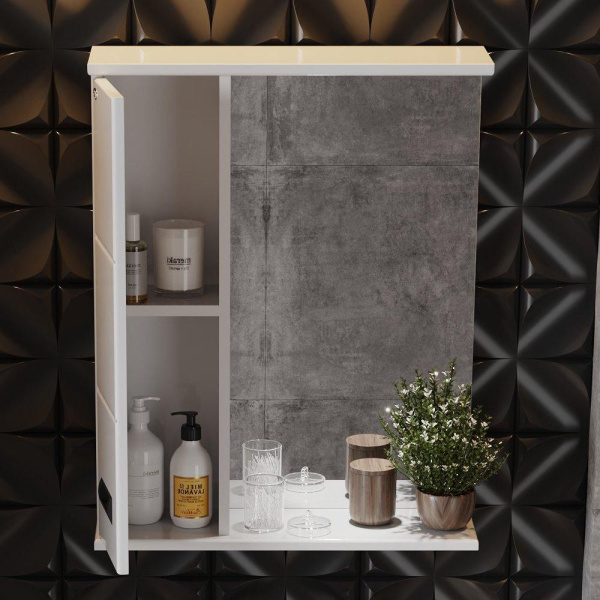 Зеркало-шкаф c подсветкой Onika Балтика 58 (58x71,2) 205848