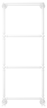 Полотенцесушитель Водяной Сунержа Ренессанс 1386 (126х50) Белый 12-0281-1250