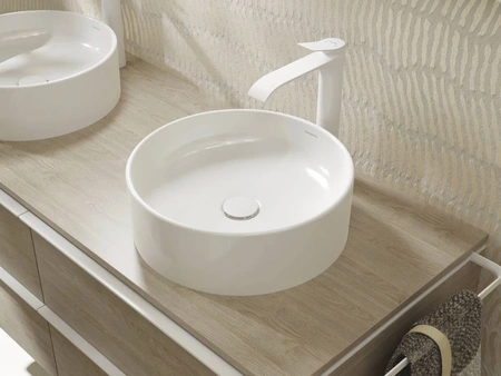 Раковина накладная (40x40) Hansgrohe Xuniva S 60164450 белый