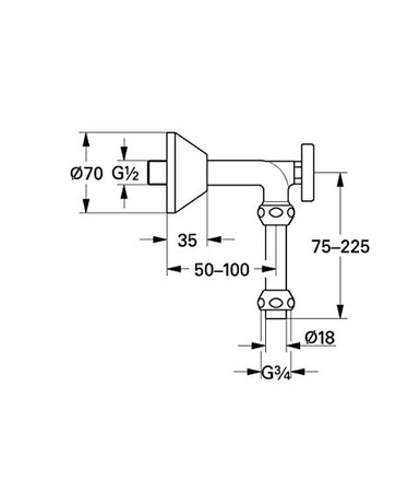 Соединение GROHE 12440000