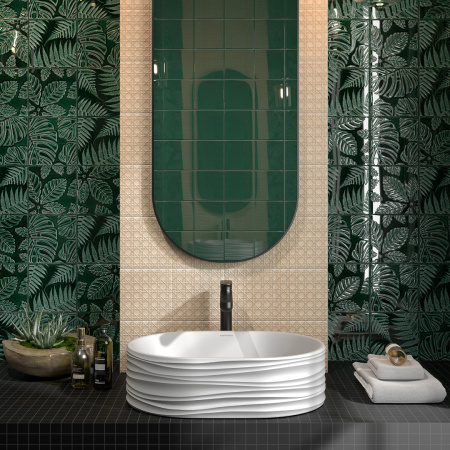 Раковина накладная (53х38) Kerama Marazzi Artbasin SA.wb.50\WHT