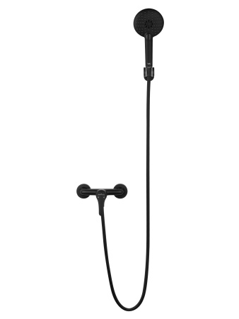 Смеситель для душа WONZON & WOGHAND, черный матовый WW-4540-MB