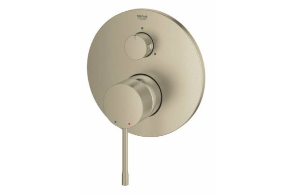 Смеситель для ванны с переключателем на 3 положения Grohe Essence New 24092 EN1 (24092EN1) никель матовый