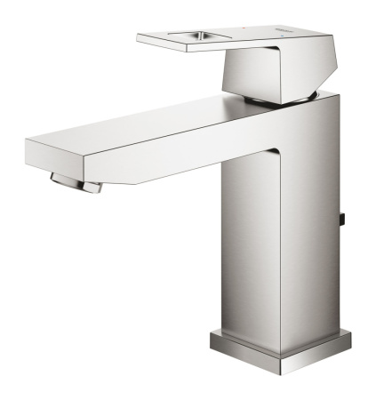 Смеситель для раковины однорычажный Grohe Eurocube 23445 DC0 (23445DC0) суперсталь