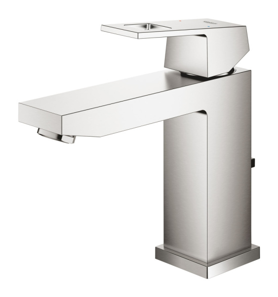 Смеситель для раковины однорычажный Grohe Eurocube 23445 DC0 (23445DC0) суперсталь