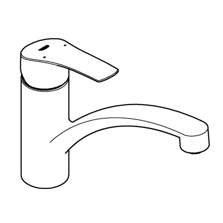Смеситель для кухни Grohe Eurosmart 33281 003 (33281003) хром