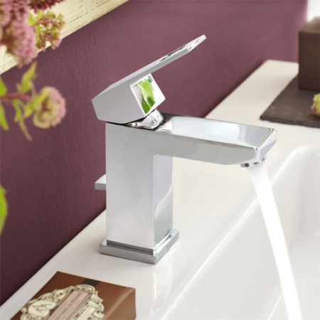 Смеситель однорычажный для раковины Grohe Eurocube 23127 00E (2312700E) хром