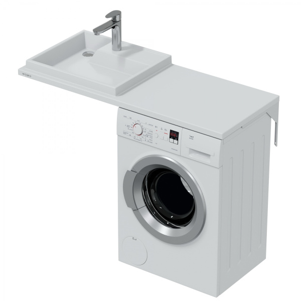 Раковина над стиральной машиной (121х50) СаНта   Юпитер 900124