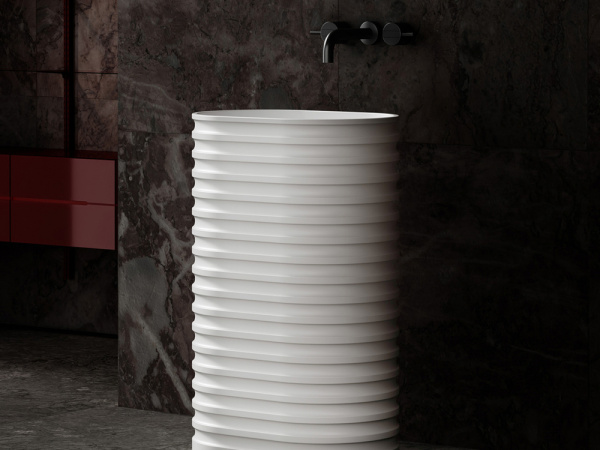 Раковина отдельностоящая ABBER Stein AS2550-H белая матовая