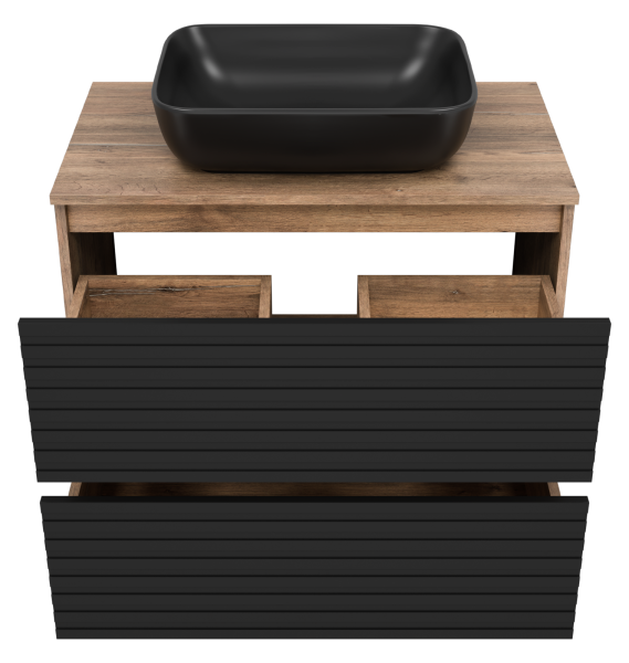 Тумба с раковиной Brevita Dakota 80 УТ000015014