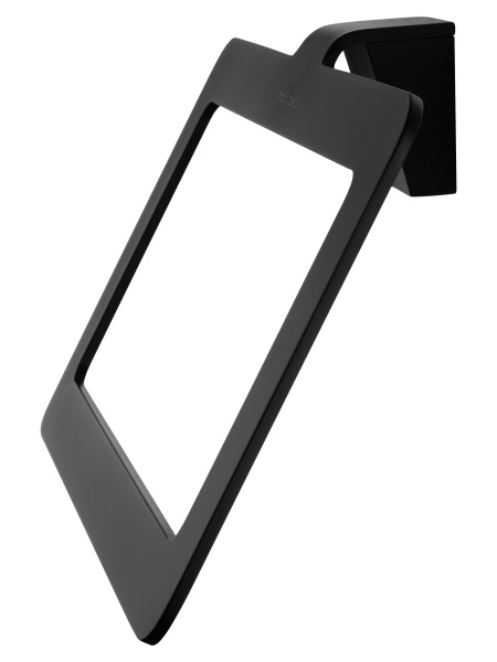 Кольцо для полотенец WONZON & WOGHAND ECLIPSE, черный матовый WW-V2201-MB