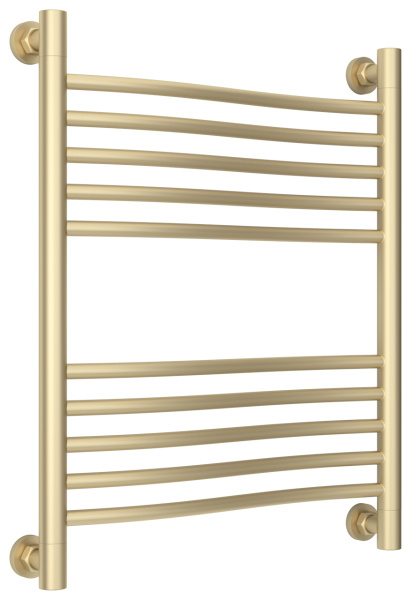 Полотенцесушитель Водяной Сунержа Флюид + (60х50) Матовая Шампань 022-0222-6050