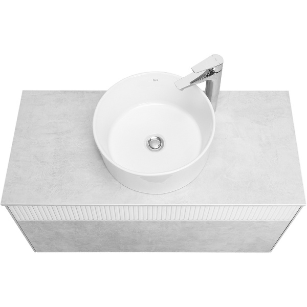 Тумба с раковиной Aquaton Марбл 100 слэйт 1A2763K2MH4C0