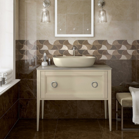 Раковина накладная (60х38) Kerama Marazzi Plaza PLR.wb.60\SAN