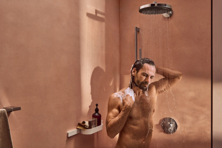 Смеситель для ванны на 2 потребителя Hansgrohe DuoTurn S 75418000 хром