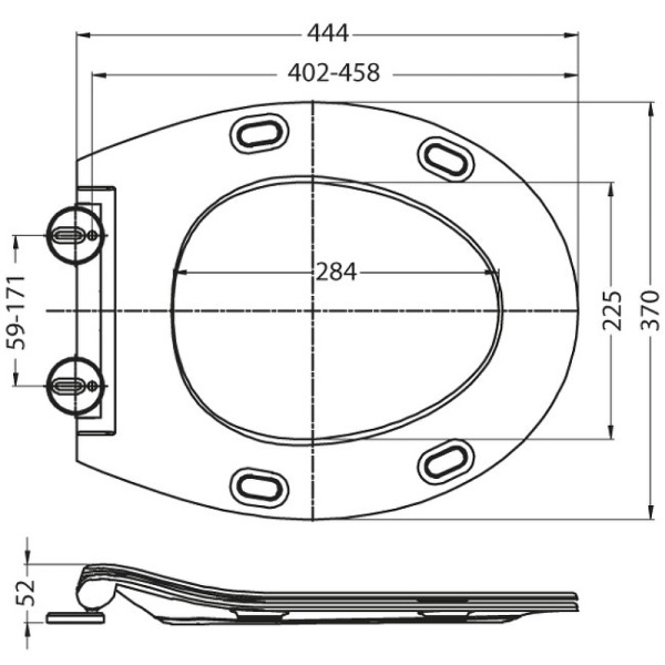 Крышка-сиденье BelBagno Prospero BB1055SC Крышка-сиденье BelBagno Prospero BB1055SC