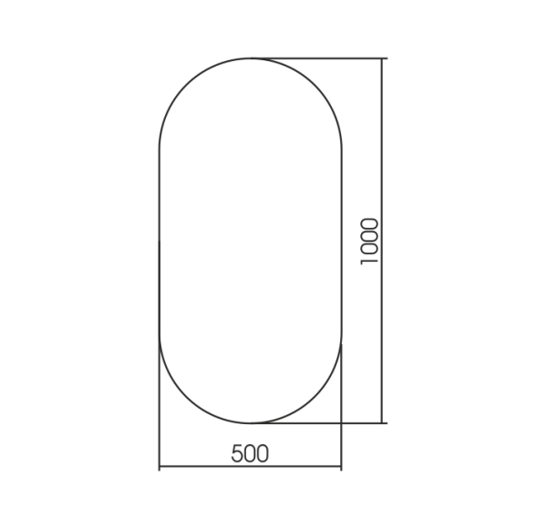 Зеркало (50х100) Silver Mirrors  Амелия ФР-00002396