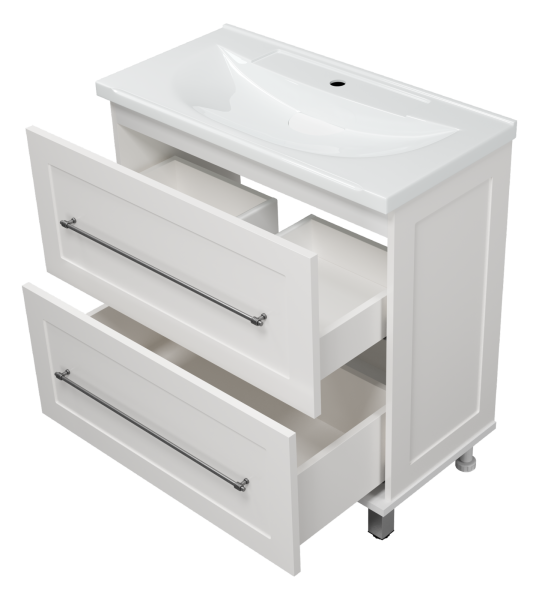 Тумба под раковину Misty Марта 80  П-Мрт07080-011Пр