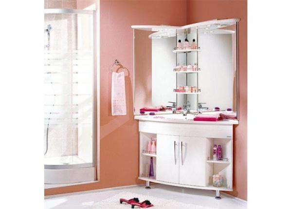 Тумба с раковиной левая Акватон Лас-Вегас 1A0509K0LA01L