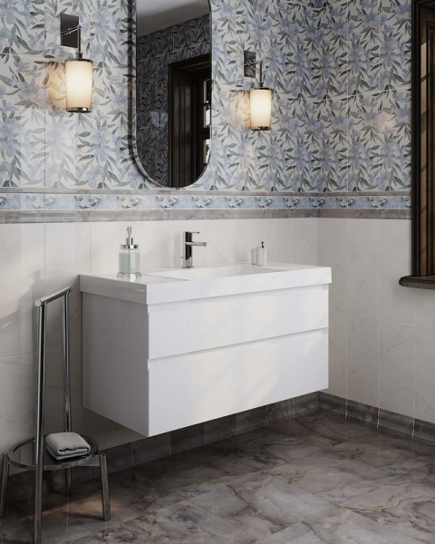 Раковина подвесная (100х38) Kerama Marazzi Cubo CU.wb.100