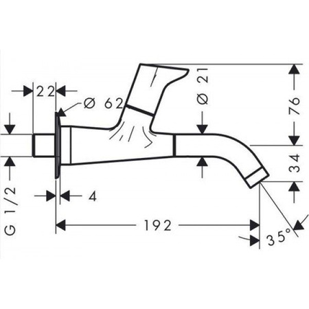 Кран для раковины Hansgrohe Focus 31131000