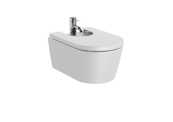 Биде подвесное Roca Inspira round 357525630 жемчужный