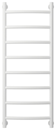 Полотенцесушитель Водяной Выгнутая Сунержа Галант + (100х40) Матовый Белый 30-0200-1040