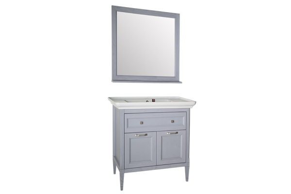 Зеркало (57х85)  ASB-Woodline Гранда 60 11483 (серый)