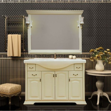 Тумба под раковину Opadiris Риспекто 120 Z0000009687 слоновая кость (без раковины)