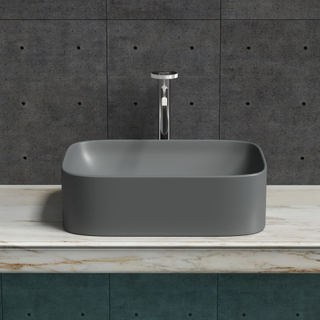 Раковина накладная (50,5х38) Ceramica Nova ELEMENT CN6052MDH