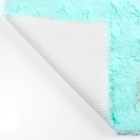 Коврик для ванной 1-ый Fixsen DELUX, бирюзовый  FX-9040T