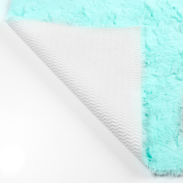 Коврик для ванной 1-ый Fixsen DELUX, бирюзовый  FX-9040T