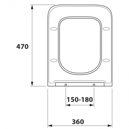 Крышка с сиденьем для унитаза OWLT190203 Eter Ruta-H DP микролифт, OWLC19-004