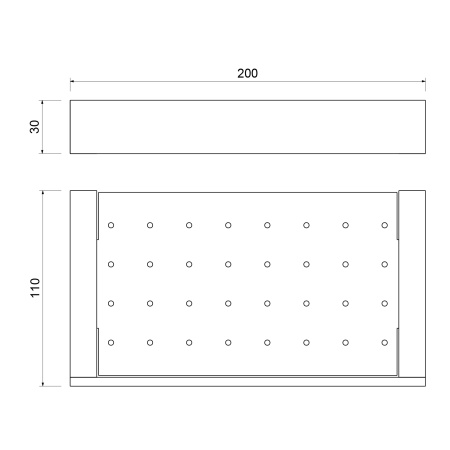 Металлическая полка Timo Petruma 15222/17