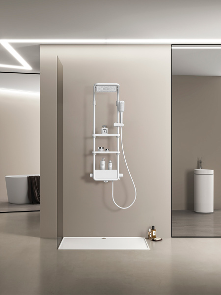 Душевая система с термостатом AQUAme AQM8003W