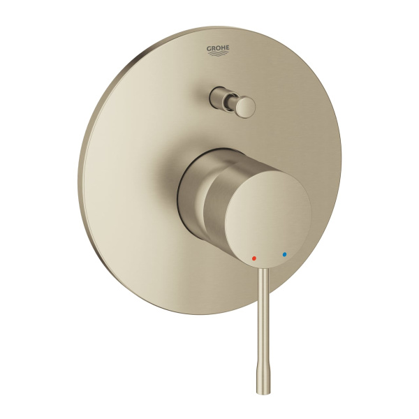 Смеситель однорычажный для ванны Grohe Essence New 19285EN1+35501000 никель матовый