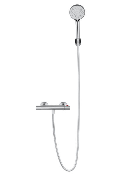 Смеситель для душа с термостатом WONZON & WOGHAND INN 5, хром WW-B2005-A-CR