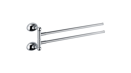 Полотенцедержатель поворотный двойной Grampus Briz, GR-3002A