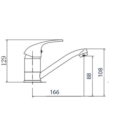 Смеситель для кухни FASHUN A4503
