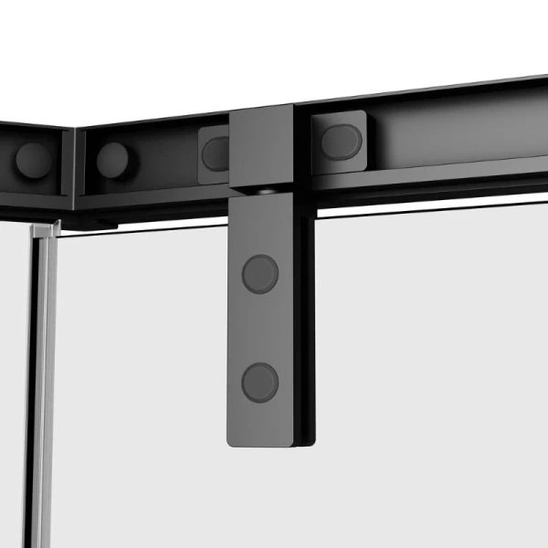 Душевой уголок (90х90) Am.Pm Gem W90G-405-9090-BT черный