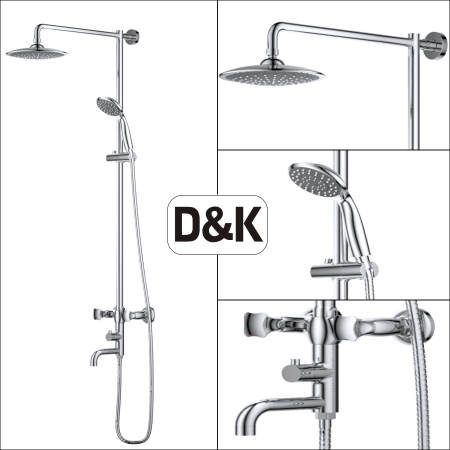 Душевая система D&K Hessen Grimm (DA1384701E09)