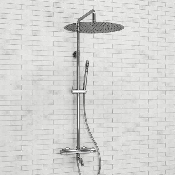 Душевая система WasserKraft A188.117.137.010.CH Thermo