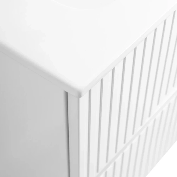 Тумба под раковину Cezares DUET-N-1400-4C-SO-2-BL Bianco Lucido