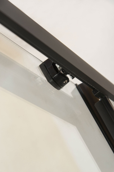 Душевой уголок без поддона (120х88,5) Orange E23-12090TB матовый черый