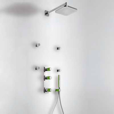 Душевая система термостатическая Tres Loft 20025007VE
